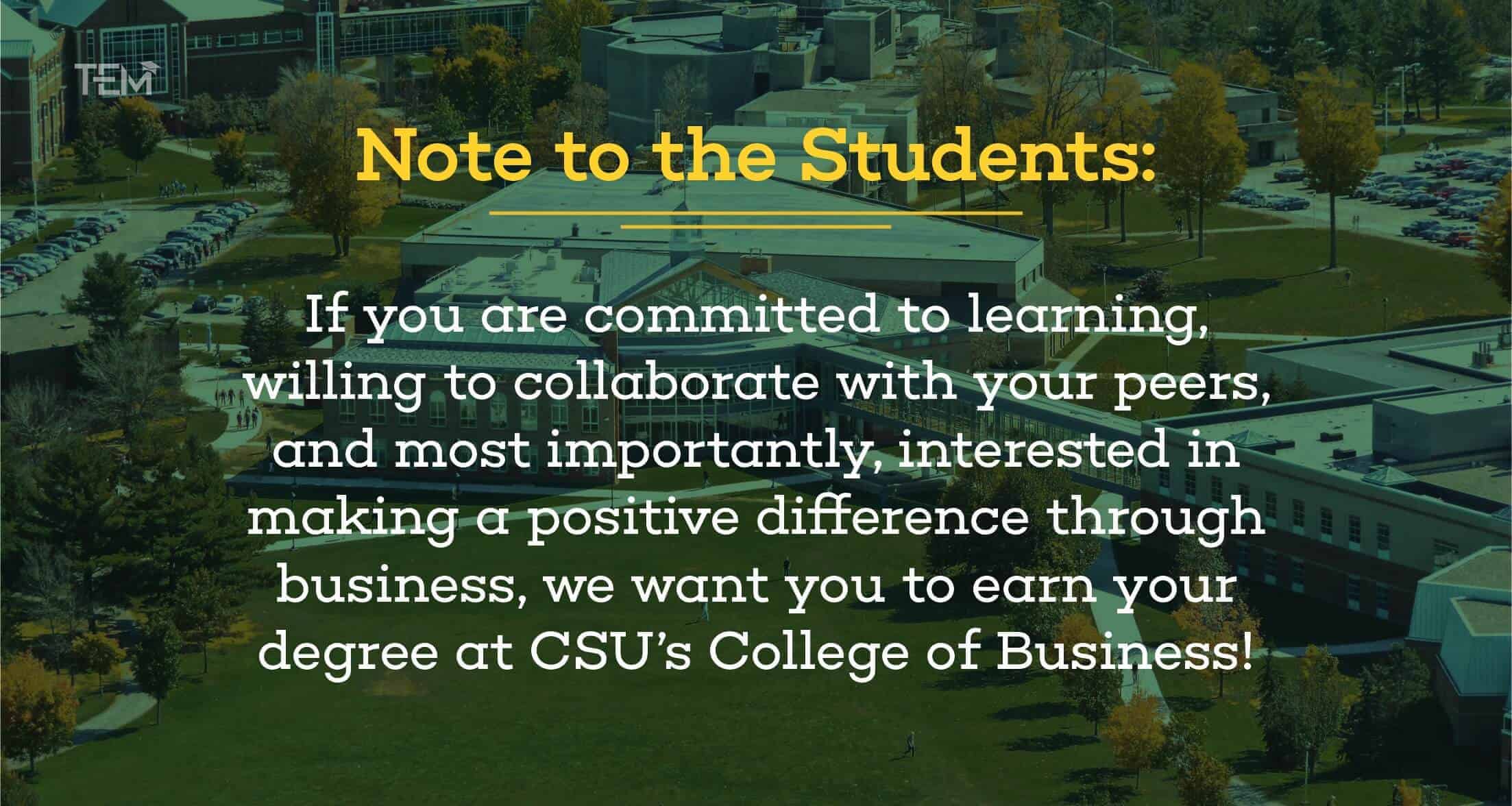 Colorado State University College of Business