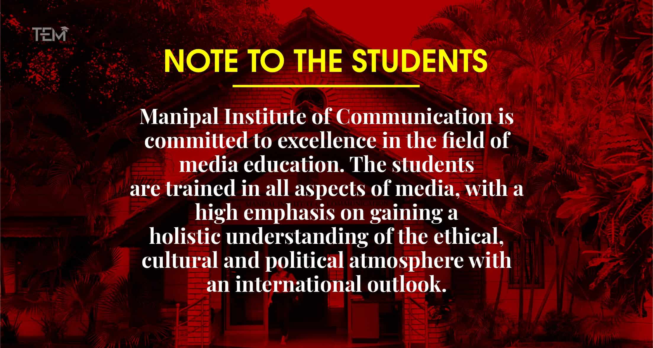 Manipal Institute of communication