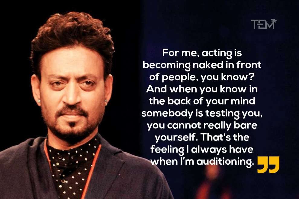 Irrfan Khan Quotes
