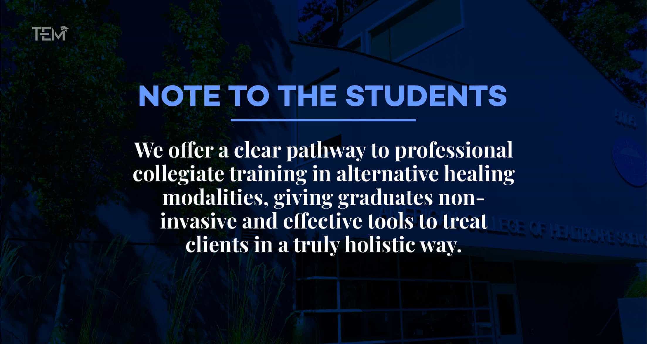 American College of Healthcare Sciences