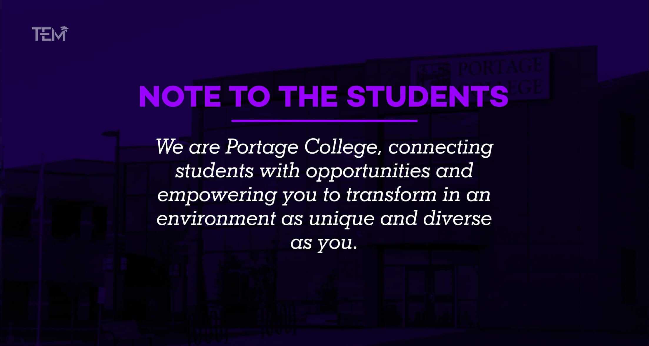 Portage College