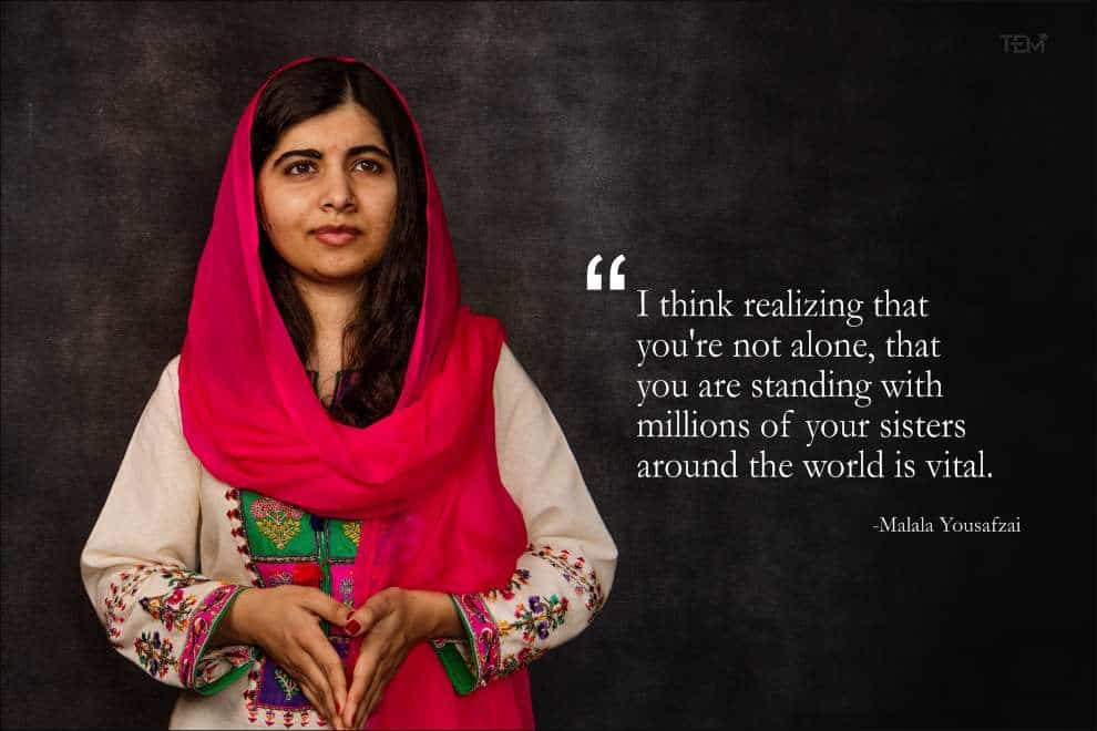 Malala Quotes / Ac7paqi Atmmom / No one said anything, but several of