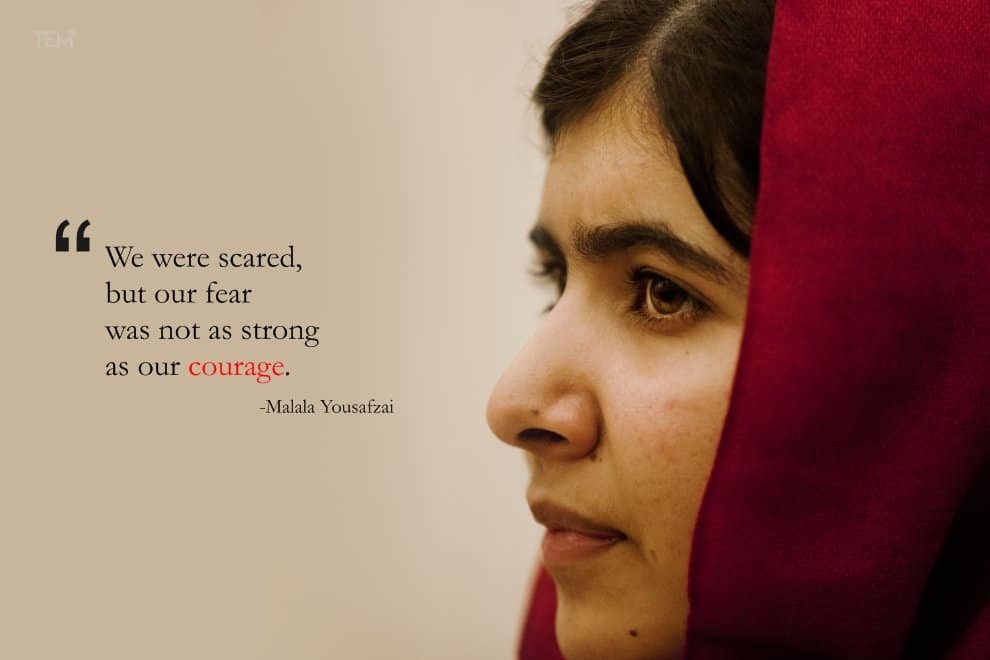 malala quotes on bravery