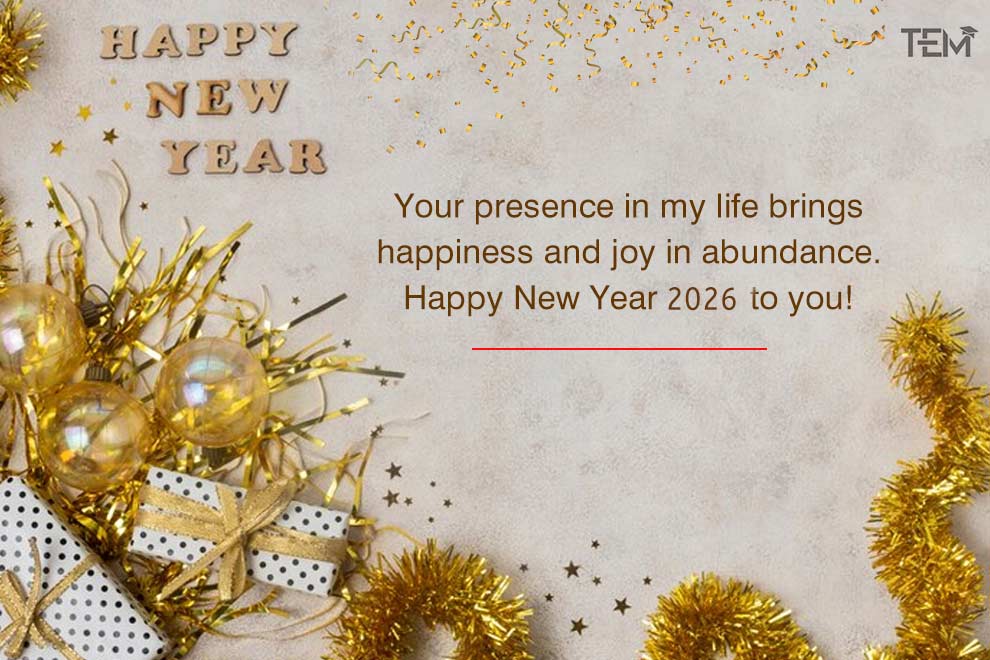 New Year’s greetings 2026