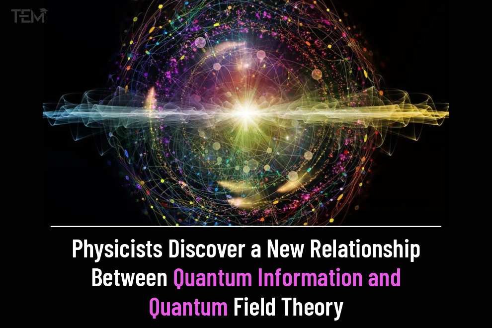 Physicists Discover a New Relationship Between Quantum Information and Quantum  Field Theory