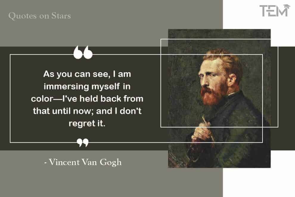 quotes on stars Letters to Theo