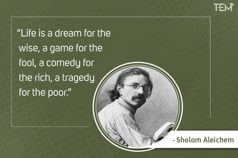 Sholom Aleichem quotes-about-game-Sholom-Aleichem