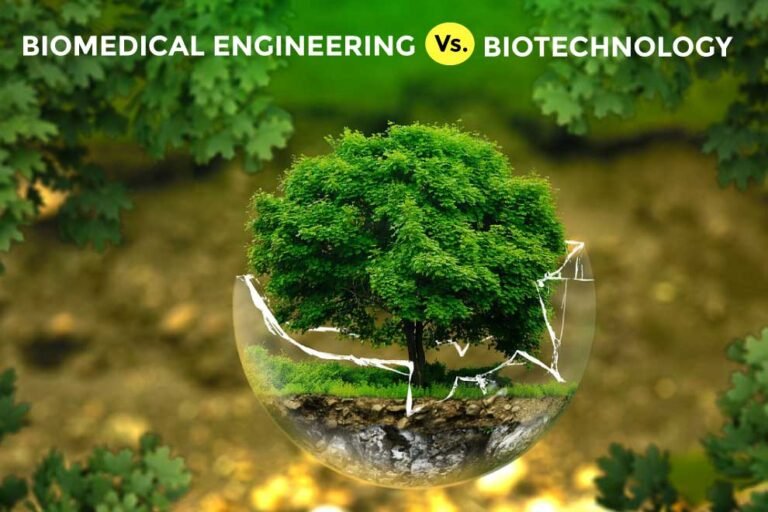 Biomedical Engineering Vs. Biotechnology