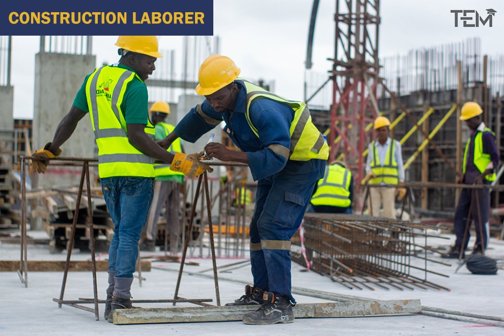 Blue-Collar Workers Construction laborer Construction-laborer