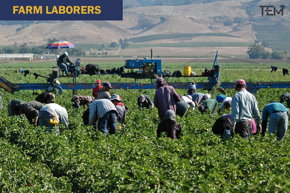 Blue-Collar Workers Farm laborers Farm-laborers