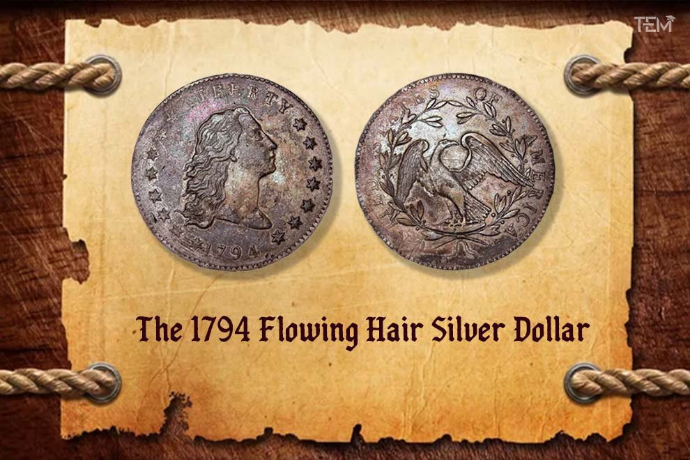 1794 Flowing Hair Silver Dollar