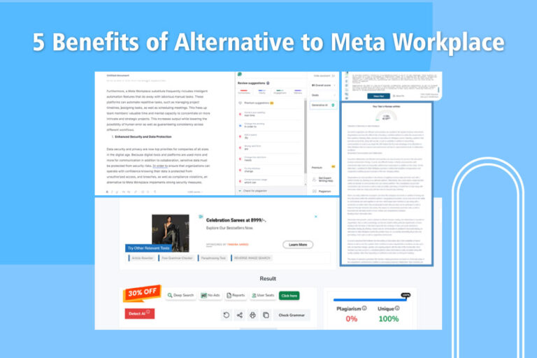 5 Benefits of Alternative to Meta Workplace
