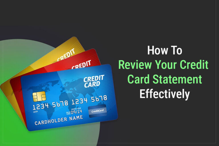 Credit Card Statement