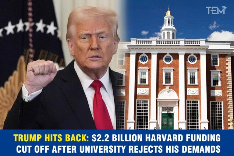 Trump Freezes Harvard Funding