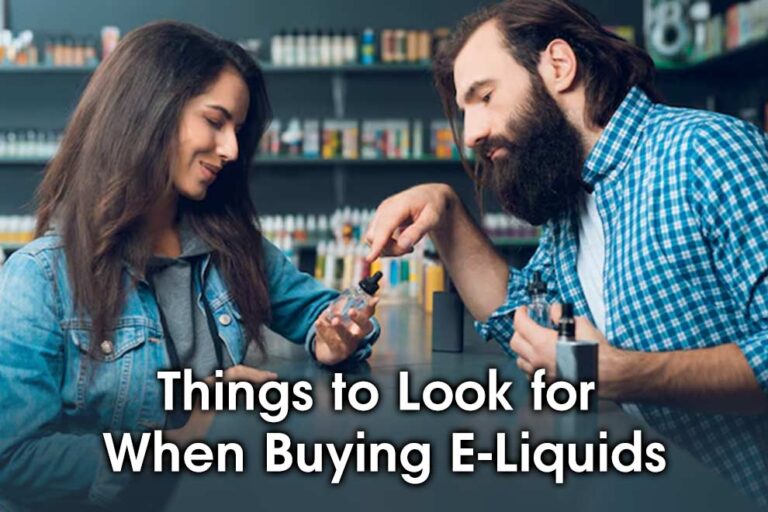 Buying E-Liquids
