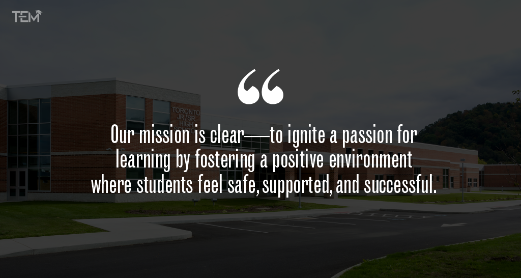 “Our mission is clear—to ignite a passion for learning by fostering a positive environment where students feel safe, supported, and successful.”