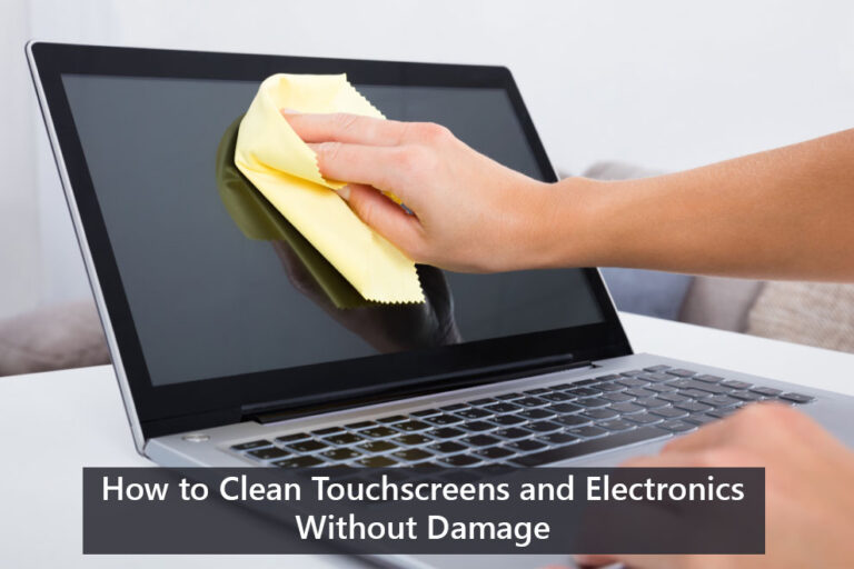 Clean Touchscreens