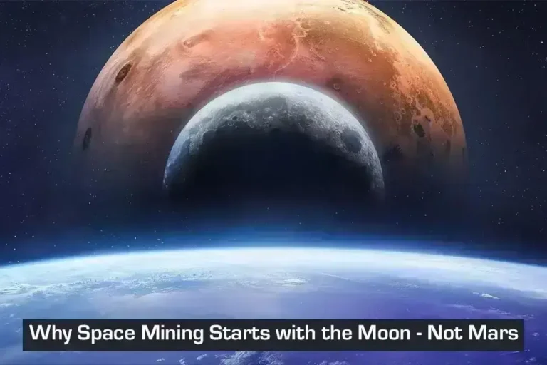 Space Mining Starts with the Moon