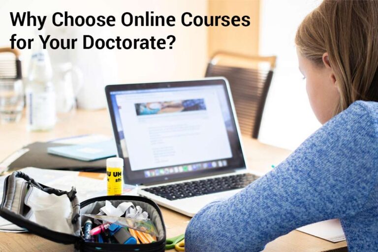 Online Courses for Your Doctorate