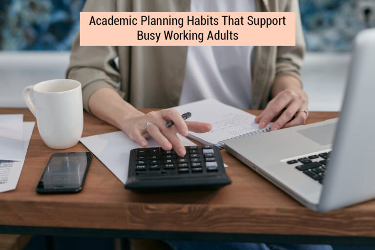 Academic Planning Habits
