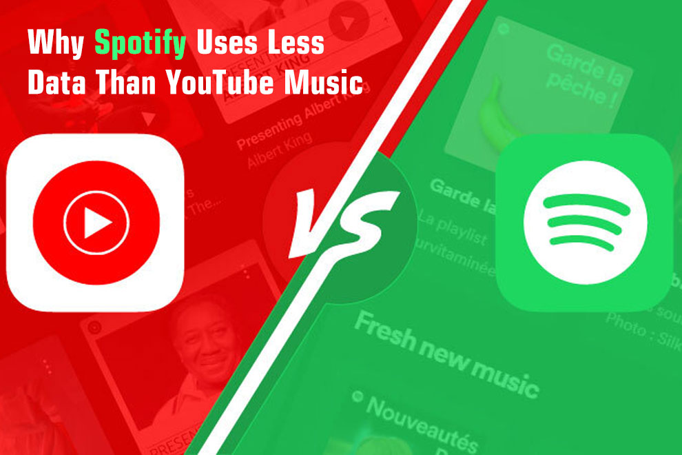 Spotify Uses Less Data