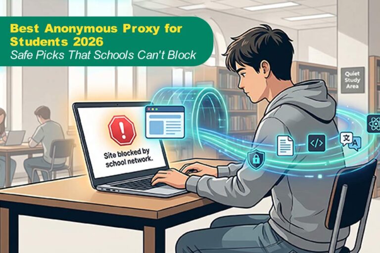 Best Anonymous Proxy for Students 2026: Safe Picks That Schools Can't Block