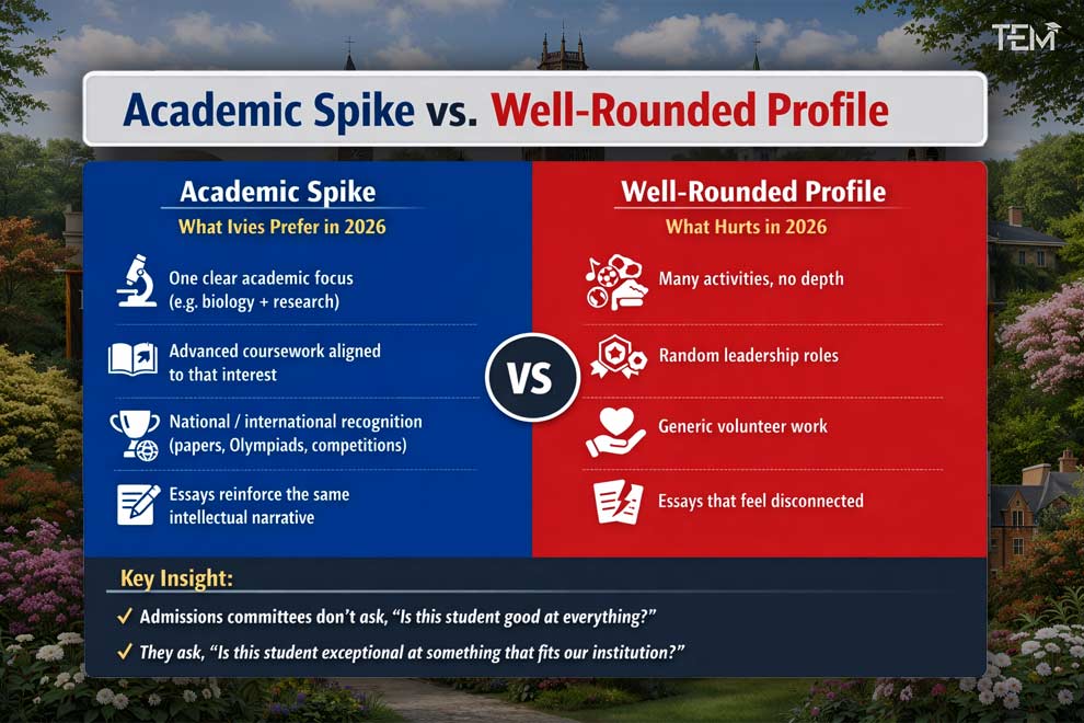 The “Spike” Strategy, Why Well-Rounded Is Outdated