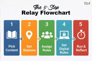 Classroom Relay: Active Learning Meets Digital Control