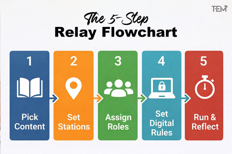 Classroom Relay: Active Learning Meets Digital Control