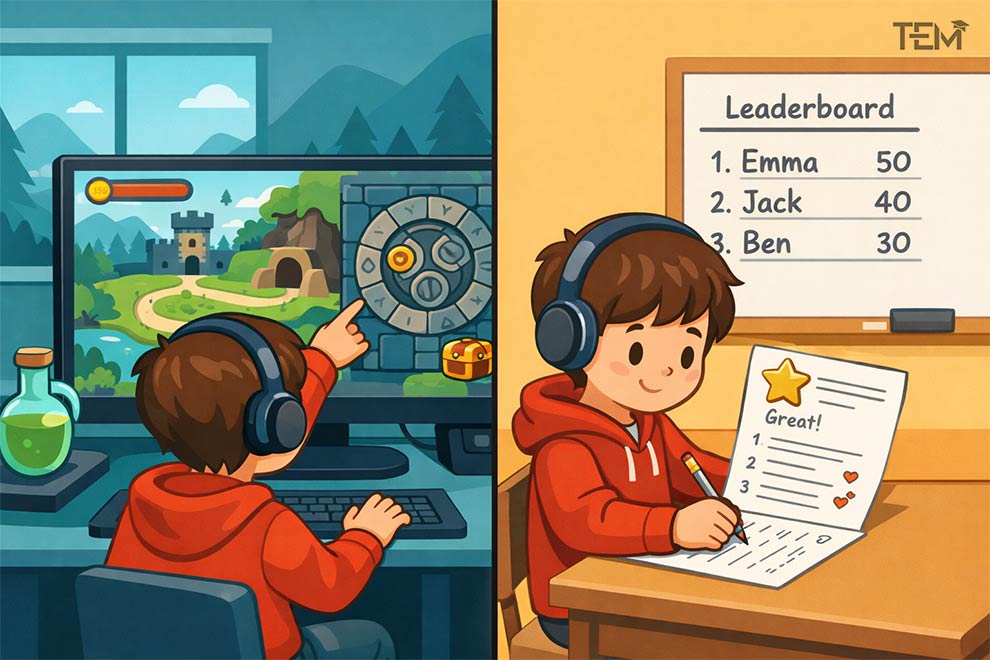Gaming-vs-classroom-focus