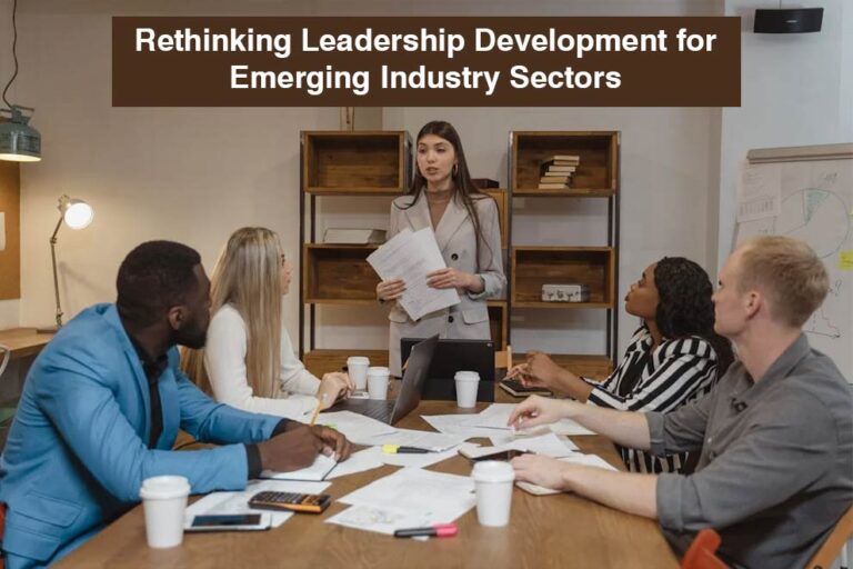 Leadership Development for Emerging Industry