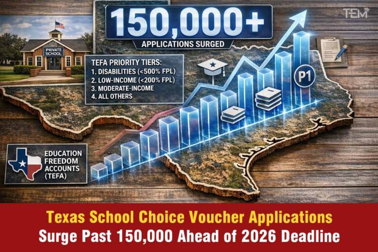 Texas School Choice Voucher Applications