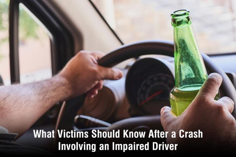 Crash Involving an Impaired Driver