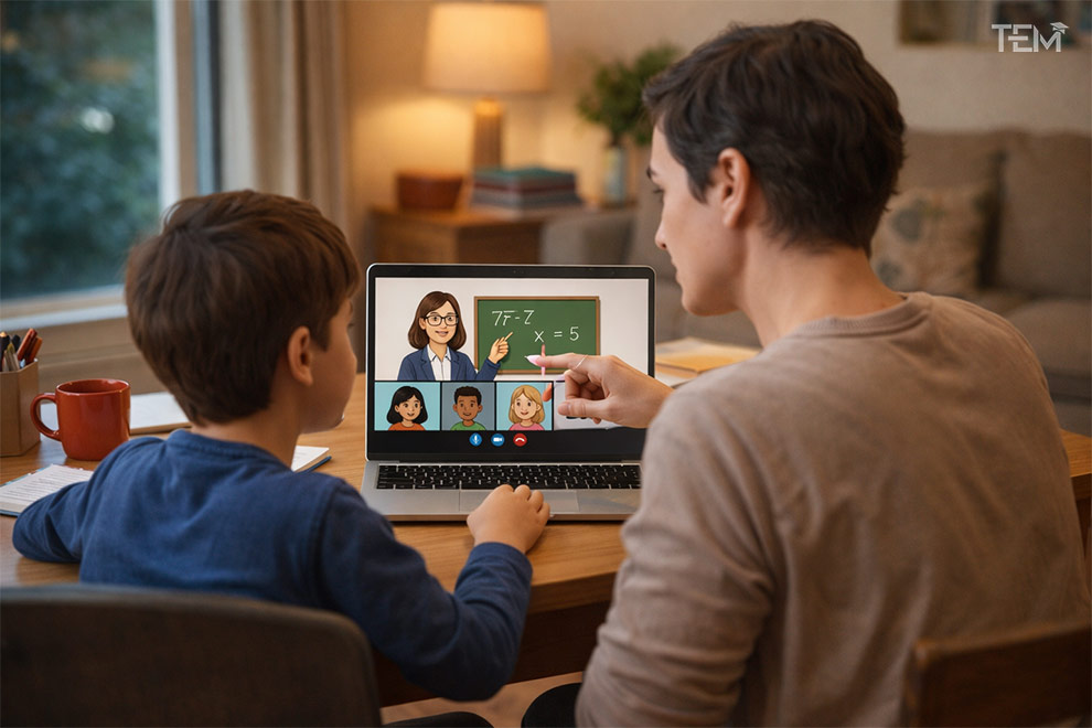 parent learning coach online school texas