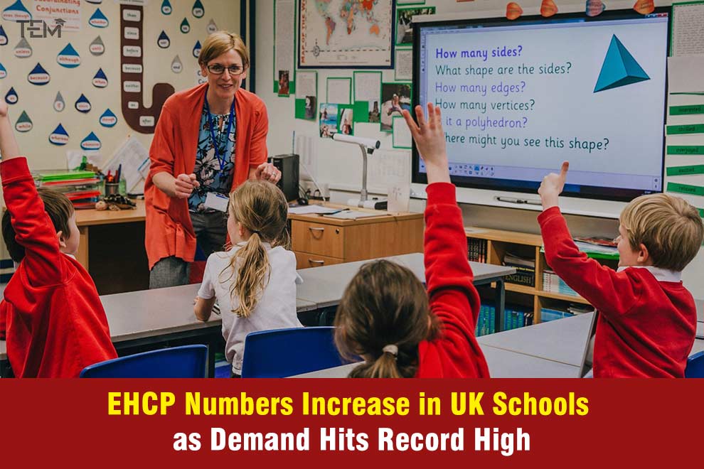 EHCP Numbers Increase in UK Schools
