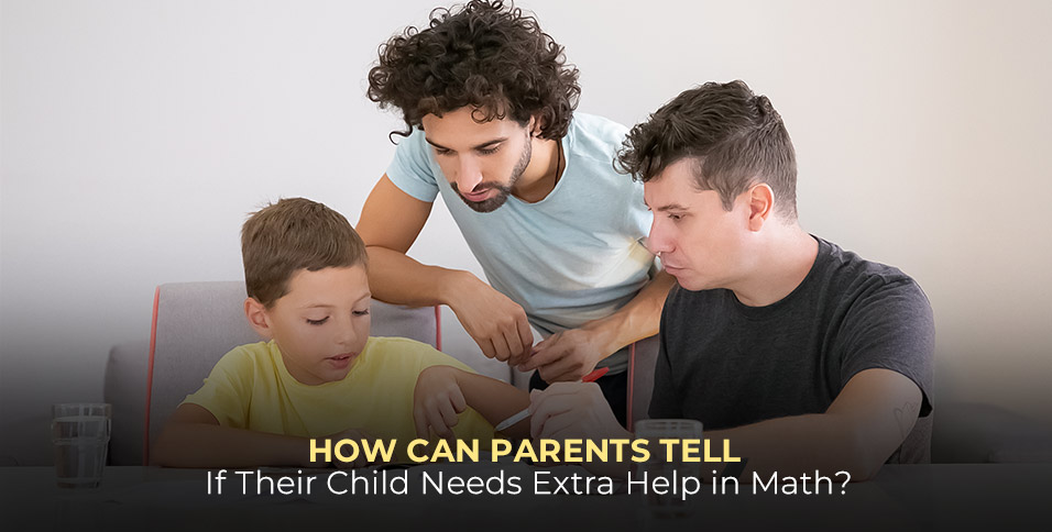Child Needs Extra Help in Math