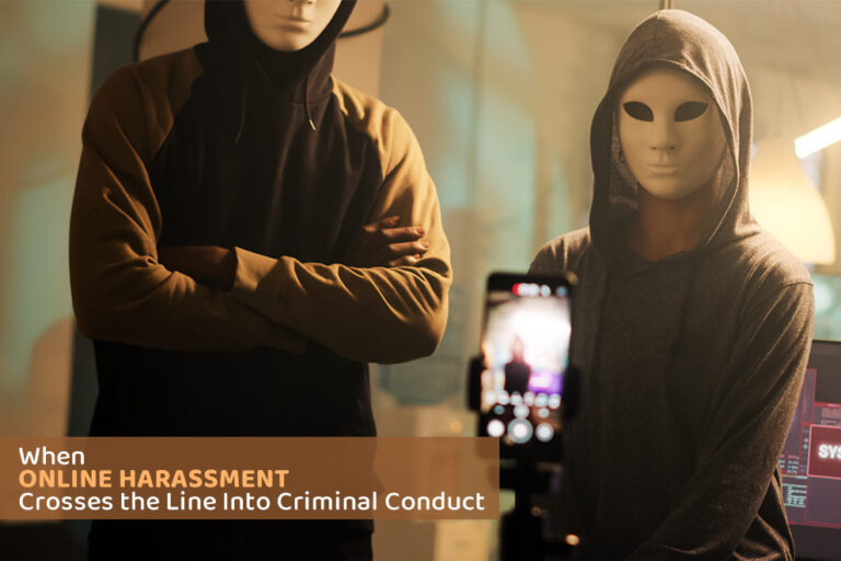 When Online Harassment Crosses