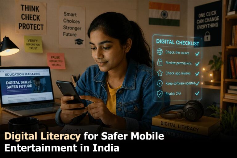 Digital Literacy for Safer Mobile Entertainment