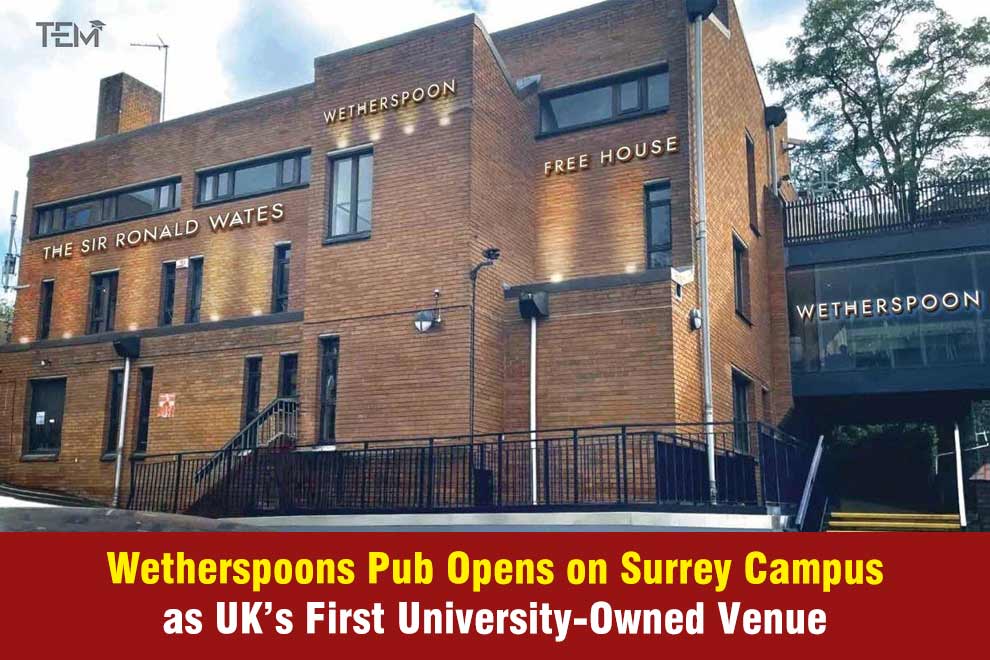 Wetherspoons Pub Opens on Surrey Campus