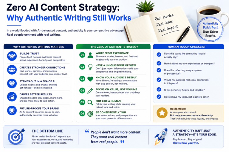 Zero AI Content Strategy