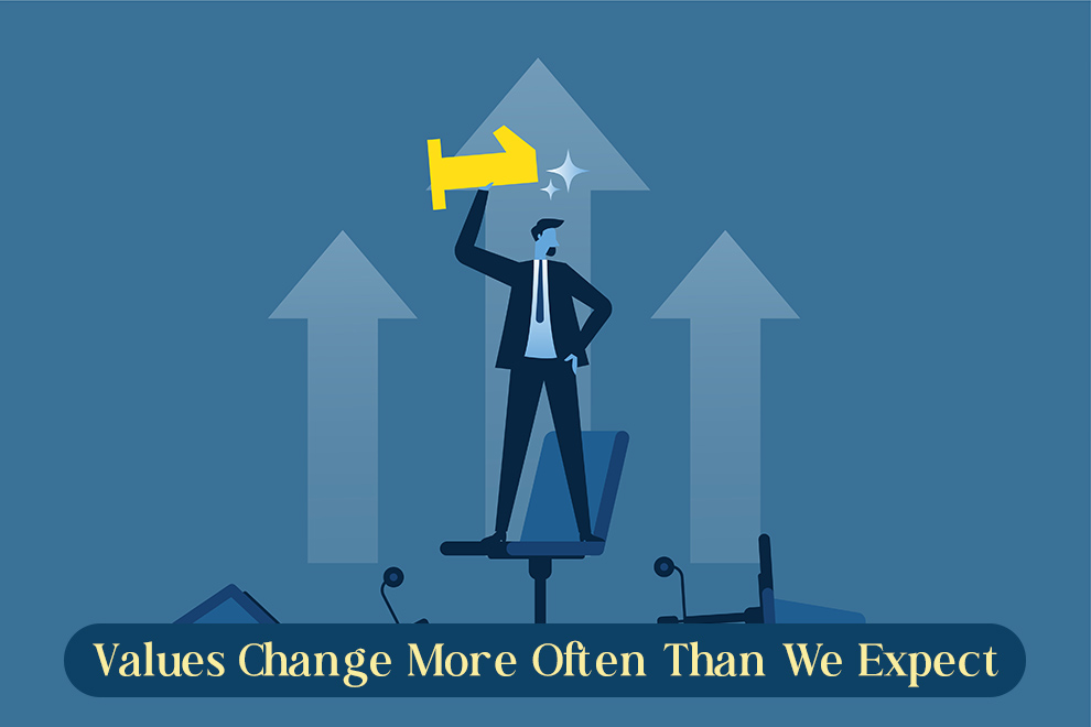 Values Change More Often