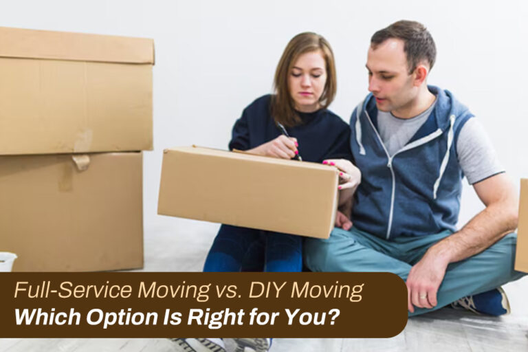 Full-Service Moving vs DIY Moving