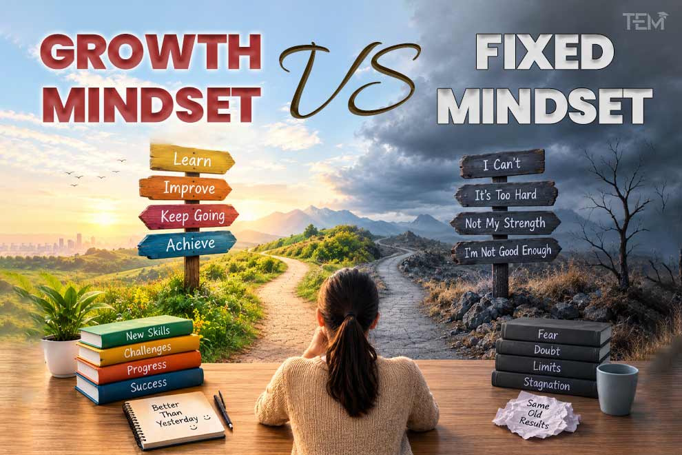 Growth Mindset vs Fixed Mindset