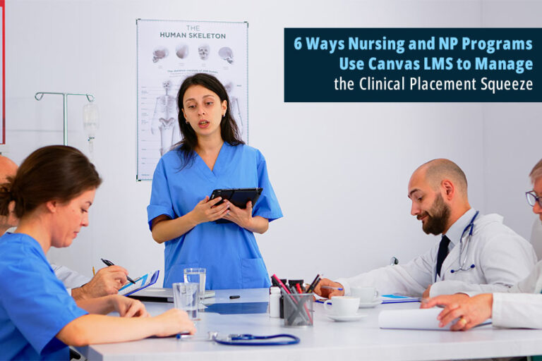 Nursing and NP Programs Use Canvas LMS