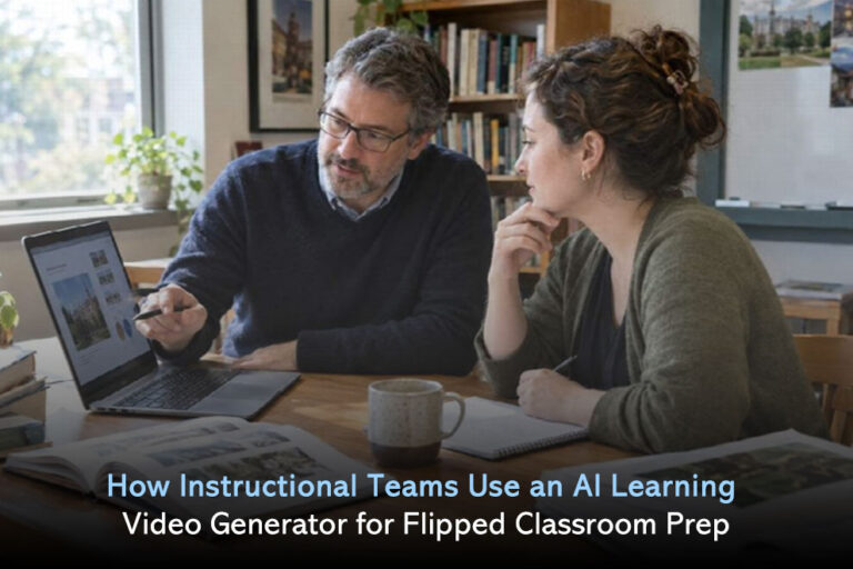 AI Learning Video Generator for Flipped Classroom Prep