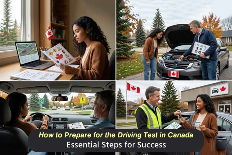 Prepare for the Driving Test in Canada