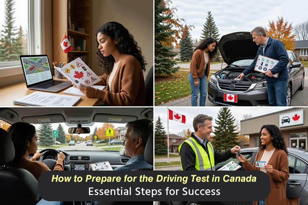 Prepare for the Driving Test in Canada