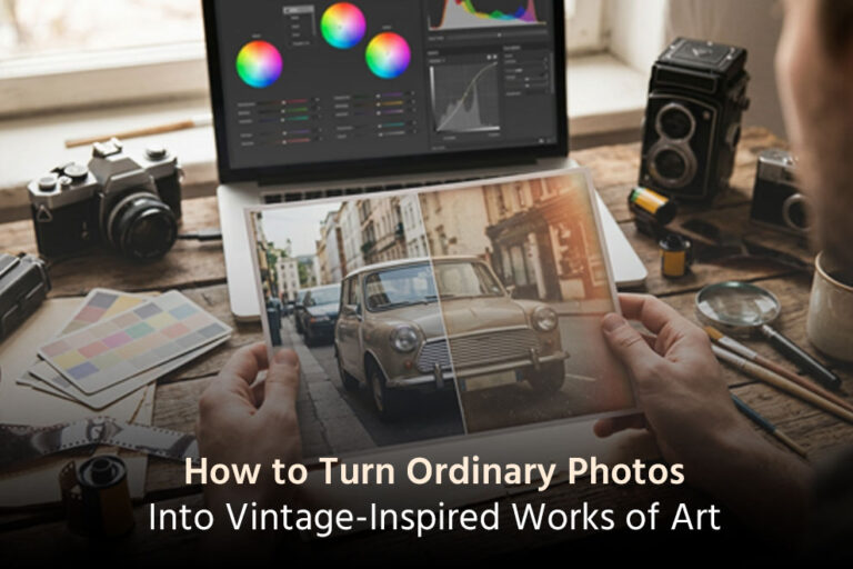 Turn Ordinary Photos Into Vintage