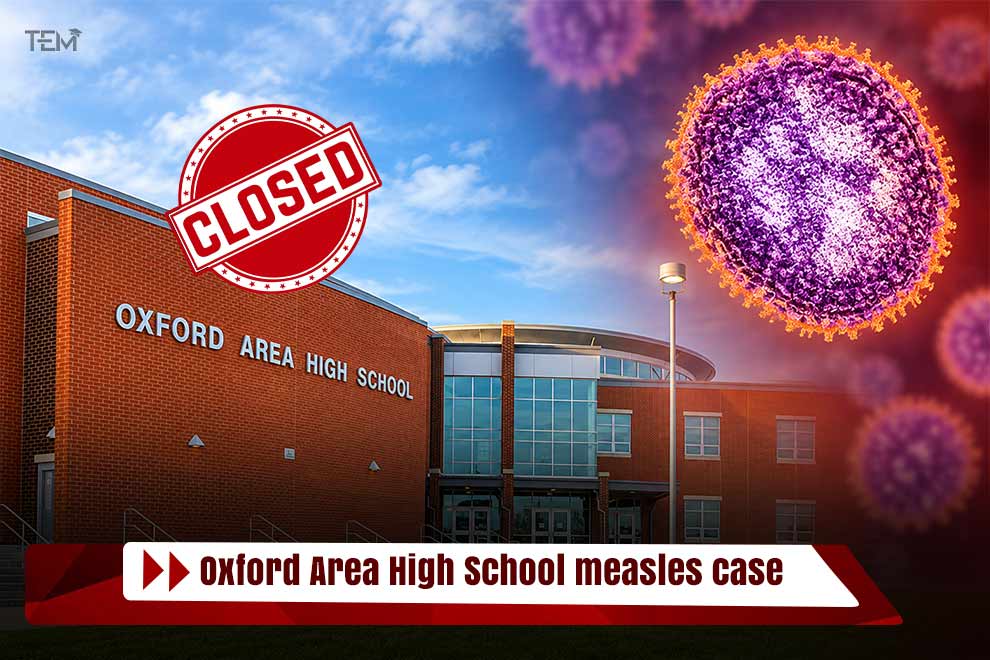 Oxford Area High School Measles Case