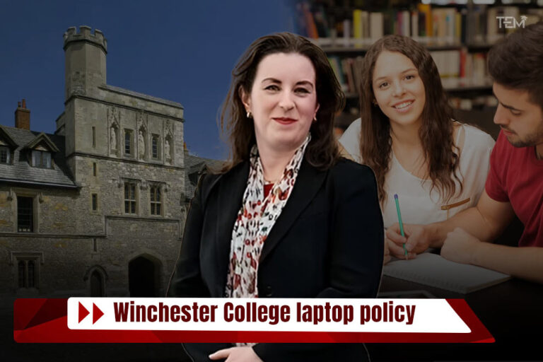 Winchester College laptop policy